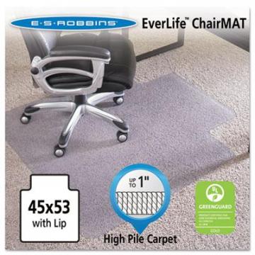 ES Robbins 124154 EverLife Intensive Use Chair Mat for High to Extra-High Pile Carpet