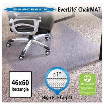 ES Robbins 124377 EverLife Intensive Use Chair Mat for High to Extra-High Pile Carpet