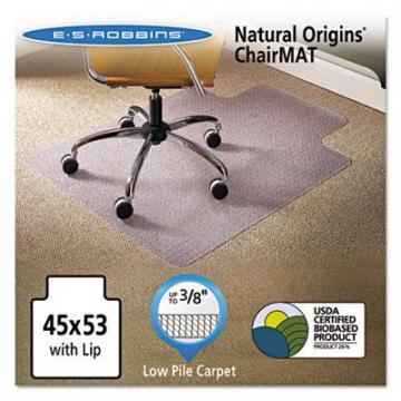 ES Robbins 141042 Natural Origins Biobased Chair Mat for Carpet
