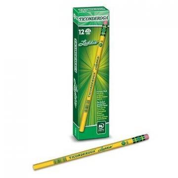 Dixon 13304 Ticonderoga Laddie Woodcase Pencil with Microban