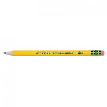 Ticonderoga 33312 My First Woodcase Pencil w/ Eraser