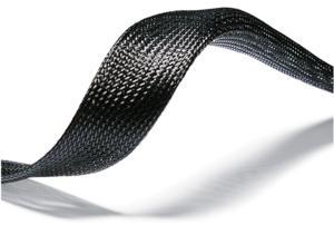 HellermannTyton Plastic braid sleeving, PET, 14 mm, 26 mm