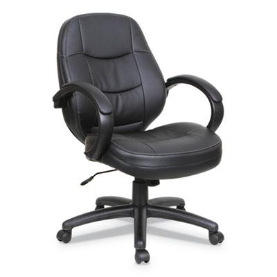 Alera PF4219 PF Series Mid-Back Leather Office Chair
