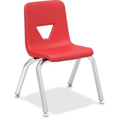 Lorell 99882 12" Seat-height Stacking Student Chair