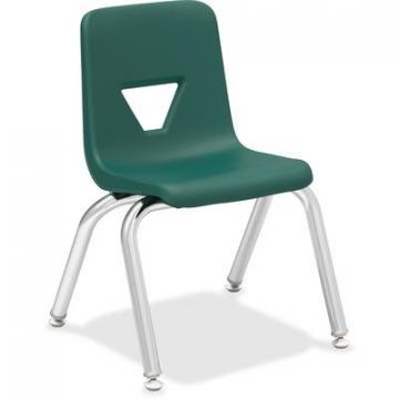 Lorell 99883 12" Seat-height Stacking Student Chair