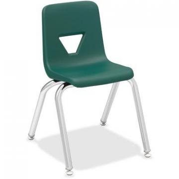Lorell 99886 14" Seat-height Stacking Student Chair