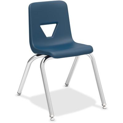 Lorell 99887 16" Seat-height Stacking Student Chair