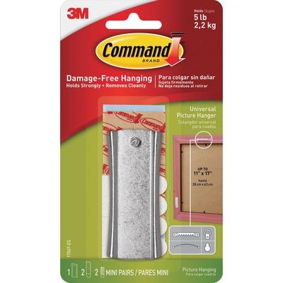 3M Command 17047ES Sticky Nail Sawtooth Picture Hanger Kit