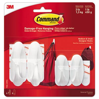 3M Command 170812VPES General Purpose Hooks