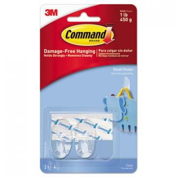 3M Command 17092CLRES Clear Hooks and Strips