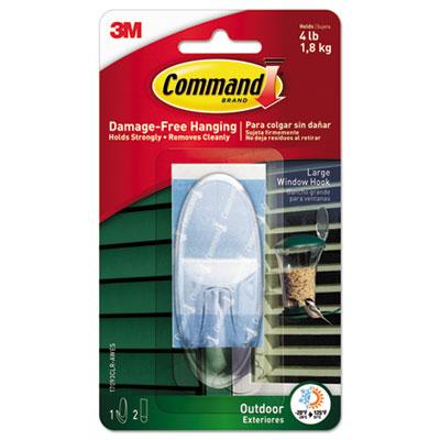 3M Command 17093CLRAWES All Weather Hooks and Strips