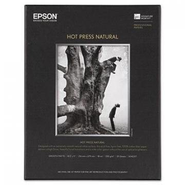 Epson S042317 Hot Press Natural Fine Art Paper
