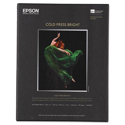 Epson S042307 Cold Press Bright Fine Art Paper