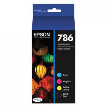 Epson T786120BCS Black; Cyan; Magenta; Yellow Ink Cartridge