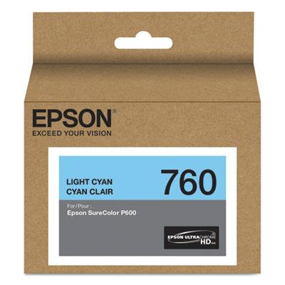 Epson T760520 Light Cyan Ink Cartridge