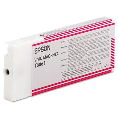 Epson T606300 Vivid Magenta Ink Cartridge