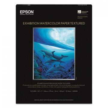 Epson S045486 Exhibition Textured Watercolor Paper