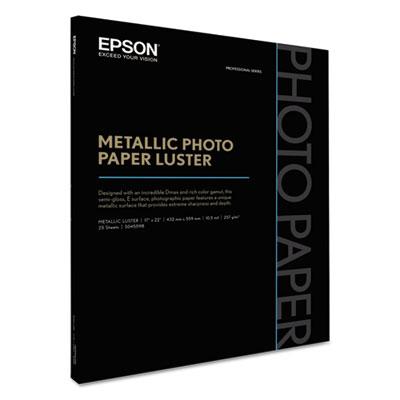 Epson S045598 Professional Media Metallic Luster Photo Paper