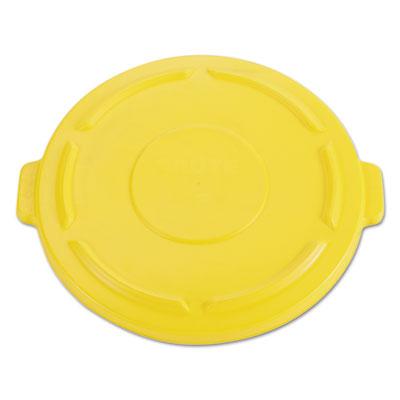 Rubbermaid 264560YEL Commercial Vented Round Brute Lid