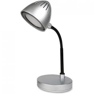Lorell 99777 Silver Shade LED Desk Lamp