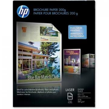 HP Q6608ACT 52 lb Glossy Brochure Paper