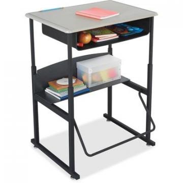 Safco 1202BE AlphaBetter Desk 28 x 20 Standard Top with Book Box
