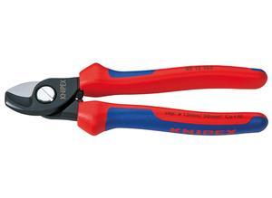 Knipex Cable Shears with multi-component grips 165 mm