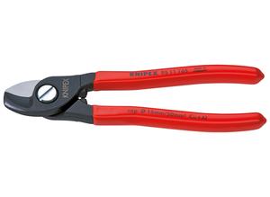 Knipex Cable Shears plastic coated 165 mm