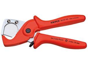 Knipex Pipe Cutter for plastic conduit pipes and hoses 185 mm