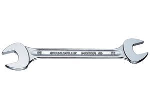 Stahlwille Spanner, 8 and 9 mm, Chromium alloy steel, 4 mm