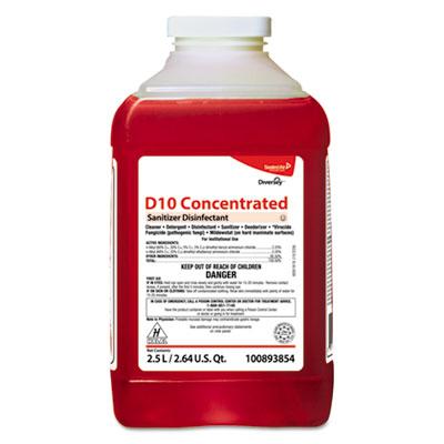 Diversey 100893854 D10 Concentrated Sanitizer Disinfectant