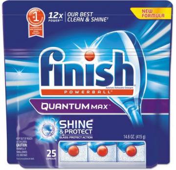 FINISH 92764 Powerball Quantum Max Dishwasher Tabs