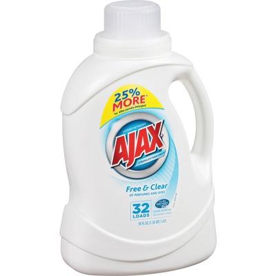 Ajax PB49551CT Free/Clear Liquid Laundry Detergent