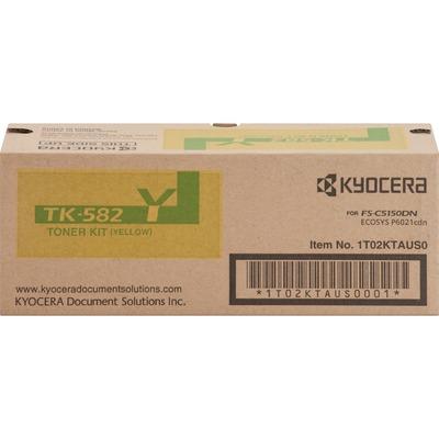 Kyocera TK582Y Yellow Toner Cartridge