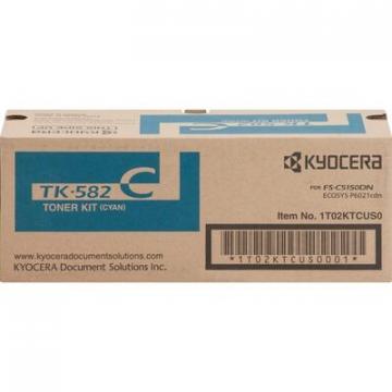 Kyocera TK582C Cyan Toner Cartridge