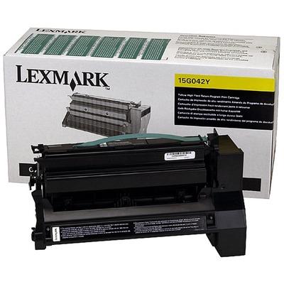 Lexmark 15G042Y Yellow Toner Cartridge