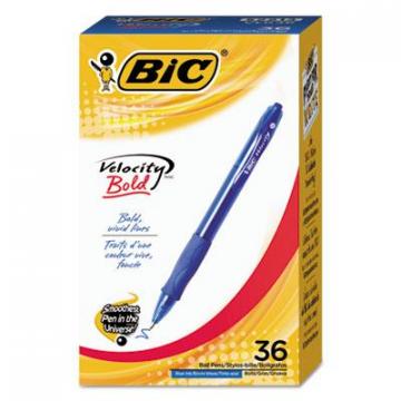 BIC VLGB361BE Retractable Bold Ballpoint Pens