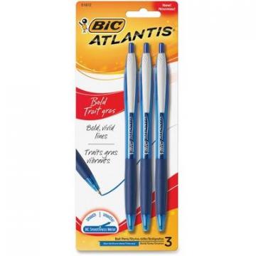 BIC VCGBP31BE Atlantis Retractable Ballpoint Pen