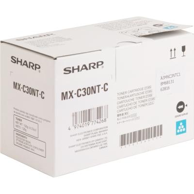 Sharp MXC30NTC Cyan Toner Cartridge Cartridge
