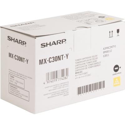 Sharp MXC30NTY Yellow Toner Cartridge Cartridge