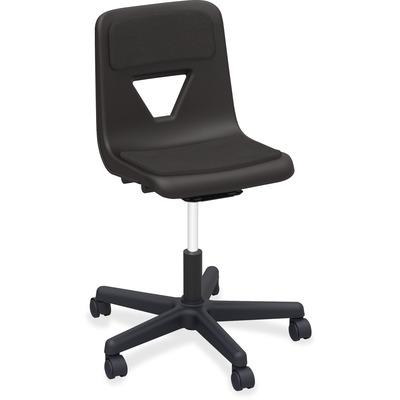 Lorell 99913 Classroom Adjustable Height Padded Mobile Task Chair