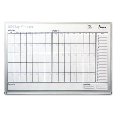 AbilityOne 2239897 SKILCRAFT Quartet Dry Erase 60-Day Planner