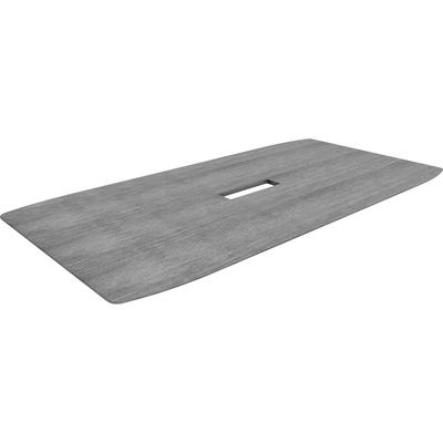 Lorell 59688 Charcoal Laminate Rectangular Conference Tabletop