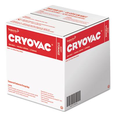 Diversey 100946909 Cryovac One Quart Storage Bag Dual Zipper