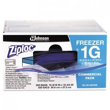 Ziploc 682258 Double Zipper Freezer Bags