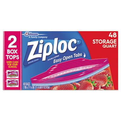 Ziploc 665015 Double Zipper Storage Bags