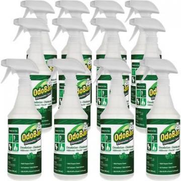 OdoBan 910062QC12CT Eucalyptus Deodorizer Disinfectant Spray