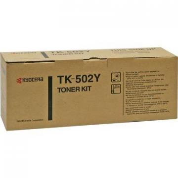 Kyocera TK-502Y Yellow Toner Cartridge