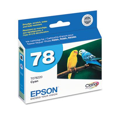 Epson T078220S Cyan Ink Cartridge