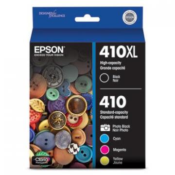 Epson T410XLBCS Black; Cyan; Magenta; Yellow Ink Cartridge